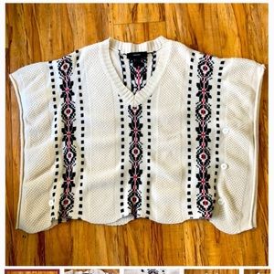 MOVING SALE! NAME YOUR PRICE! Boho Festival Sleeveless Sweater